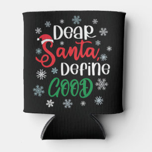 親愛Santa Define Good Christmasおもしろい 缶クーラー