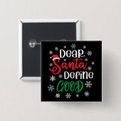 親愛Santa Define Good Christmasおもしろい 缶バッジ (正面&裏面)