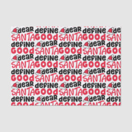 親愛Santa Define Good Christmasおもしろい 薄葉紙