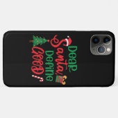 親愛Santa Define Good Christmasおもしろい Case-Mate iPhoneケース (裏面(横))