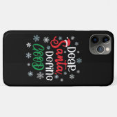 親愛Santa Define Good Christmasおもしろい Case-Mate iPhoneケース (裏面(横))