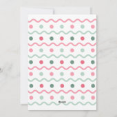 親愛Santa Fat銀行口座スリム体クリスマス シーズンカード (裏面)