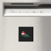 親愛Santa Iがクリスマスを食べた マグネット (インサイチュ (食洗機))