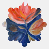 親愛Santa Iはアート紙オーナメントカード オーナメントカード (正面)