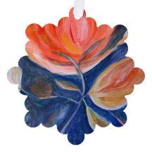 親愛Santa Iはアート紙オーナメントカード