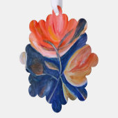 親愛Santa Iはアート紙オーナメントカード オーナメントカード (左)