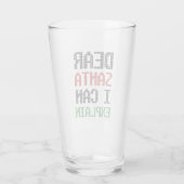 親愛Santa I can Explain Christmas いけな List タンブラーグラス (裏面)