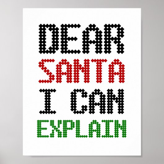 親愛Santa I can Explain Christmas いけな List ポスター (正面)