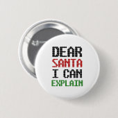 親愛Santa I can Explain Christmas いけな List 缶バッジ (正面&裏面)