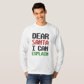 親愛Santa I can Explain Christmas いけな List Tシャツ (正面フル)