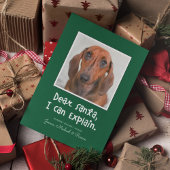 親愛SANTA I CAN EXPLAIN Your Photo