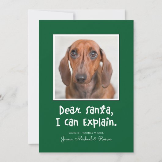 親愛SANTA I CAN EXPLAIN Your Photo (正面)