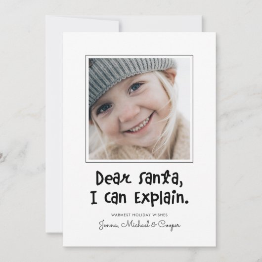 親愛SANTA I CAN EXPLAIN Your Photo (正面)