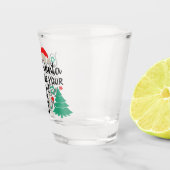 親愛Santa Just 離れ Your Credit Card |おもしろい | ショットグラス (右)
