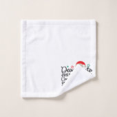 親愛Santa Just 離れ Your Credit Card |おもしろい | バスタオルセット (ウォッシュタオル)