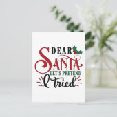 親愛Santa Let's Furing I have Try シーズンポストカード (スタンド正面)
