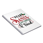 親愛Santa Let's Furing I have Try ノートブック (右側)