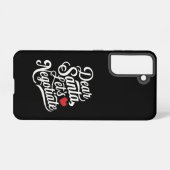 親愛Santa Let's Negotiate おもしろい Christmas Gift Samsung Galaxyケース (裏面横)