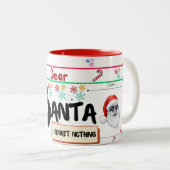 親愛Santa Mag:園区と共有クリスマスの魔法 ツートーンマグカップ (正面右)