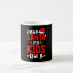 親愛Santa My Kids Did It Christmasパパ コーヒーマグカップ<br><div class="desc">親愛Santa My Kids Did It Christmasパパ</div>