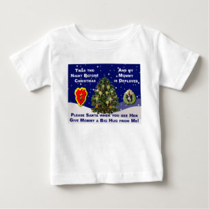 親愛Santa My Mommyが展開 ベビーTシャツ