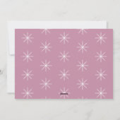 親愛Santa we good Christmas パーソナライズされた シーズンカード (裏面)