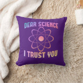 親愛Science I Trust You - Science おもしろい クッション (ブランケット)