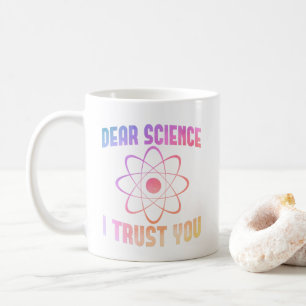 親愛Science I Trust You - Science おもしろい コーヒーマグカップ