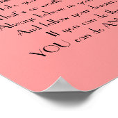 親感動的からの女詩 ポスター (角)