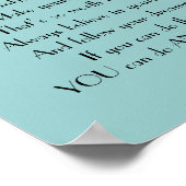 親感動的の歌 ポスター (角)