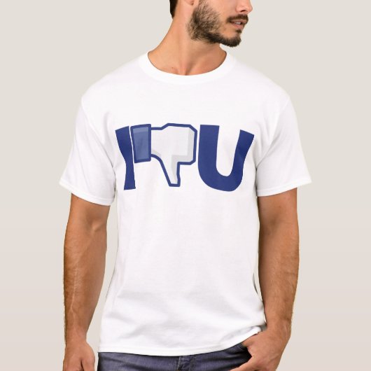 親指が下がってるのが嫌な人向けの面白いTシャツ Tシャツ (正面)