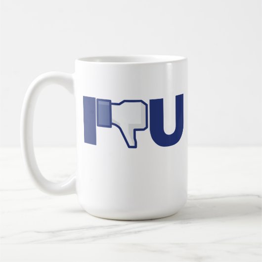 親指が下がってるのが嫌な人用の面白いマグカップ コーヒーマグカップ (左)