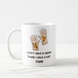 親指が悪い | ガーデニングおもしろい コーヒーマグカップ