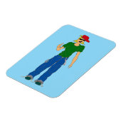 親指で立てる マグネット (左側)