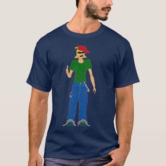 親指で立てる Tシャツ (正面)