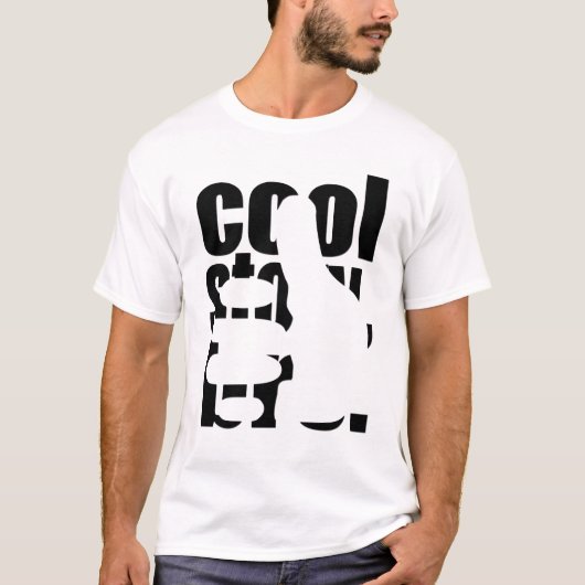 親指のシルエットとのCool story Bro Tシャツ (正面)