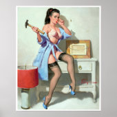 親指のピンを上に痛める ポスター (正面)