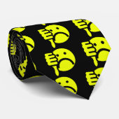 親指の悲しい顔 ネクタイ (ロール)