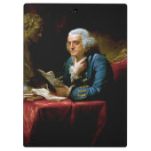 親指の肖像、ベンジャミン・フランクリン建国の父 クリップボード (裏面)