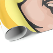 親指を上げるジェスチャー ラッピングペーパー (ロールコーナー)