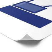 親指を下げてポスターを嫌おもしろいう ポスター (角)