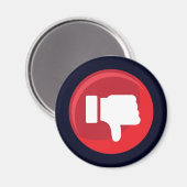 親指を下げる マグネット (正面/裏面)