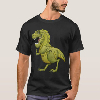親指を与えている幸せな漫画の恐竜! Tシャツ