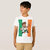親指を立てた勝利 アイルランドラグビーの精神 Tシャツ (正面フル)