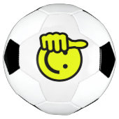 親指を立てる サッカーボール (回転)