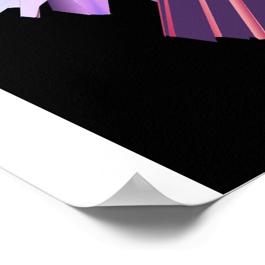 親指を立てる ポスター (角)