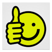 親指を立てる ポスター (正面)