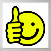 親指を立てる ポスター (正面)