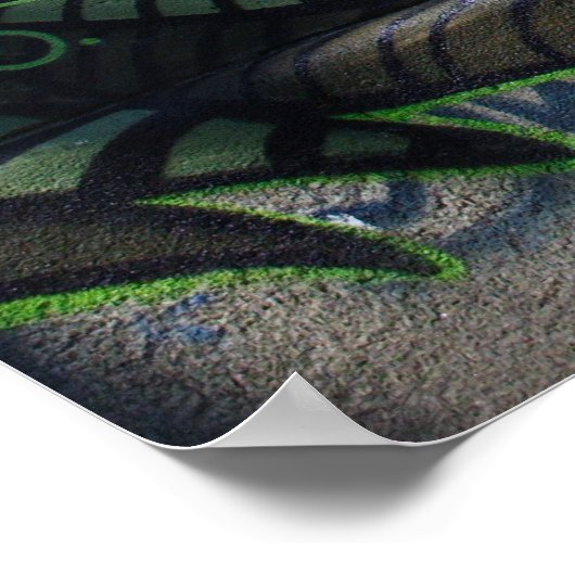 親指を立てる ポスター (角)