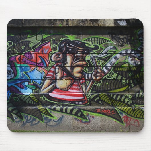 親指を立てる マウスパッド (正面)